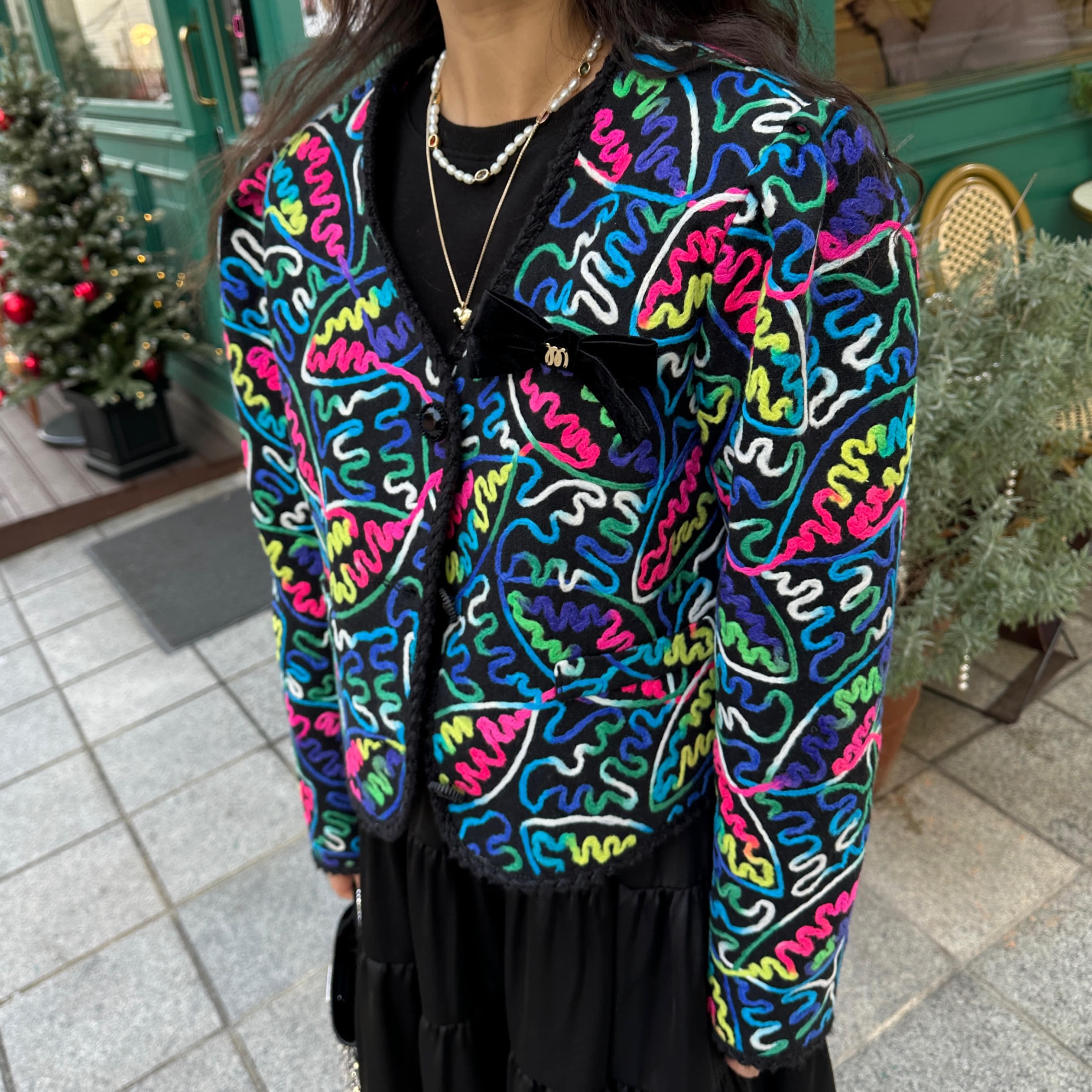MERCI-1349 태양 테이핑 재킷 [2color]